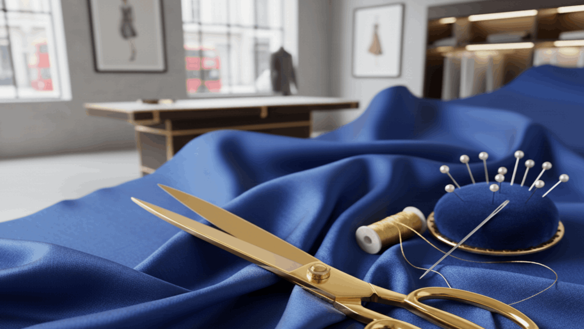 Expert tailor craftsmanship with durable stitching details